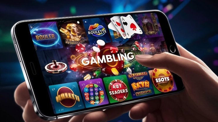 Tampilan tema Triple di layar ponsel